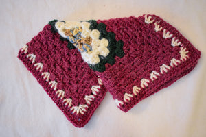 Rosy Pink Multicolor Cat Mat