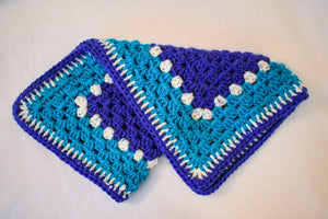 Sapphire & Light Blue Cat Mat