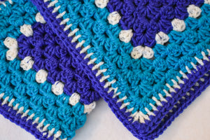 Sapphire & Light Blue Cat Mat