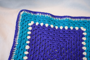 Sapphire & Light Blue Cat Mat