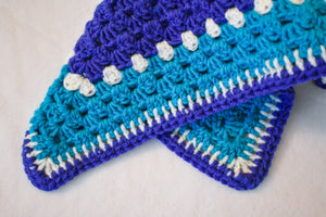 Sapphire & Light Blue Cat Mat