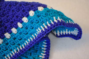 Sapphire & Light Blue Cat Mat