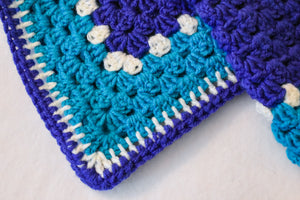 Sapphire & Light Blue Cat Mat