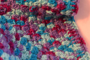 Purple & Teal Gradient Cat Mat