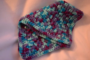 Purple & Teal Gradient Cat Mat