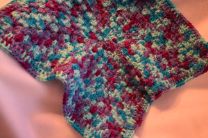 Purple & Teal Gradient Cat Mat