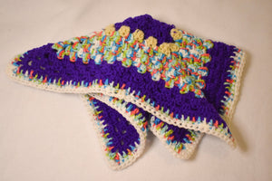 Purple Rainbow Cat Mat