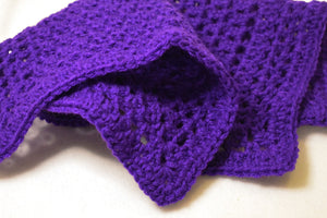 Purple Rectangular Cat Mat