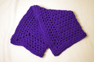 Purple Rectangular Cat Mat