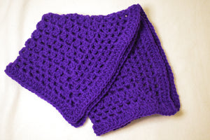 Purple Rectangular Cat Mat
