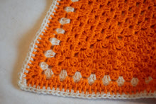 Load image into Gallery viewer, Pumpkin Orange &amp; White Cat Mat
